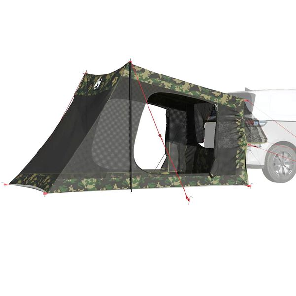 vidaXL Tente de voiture 2 personnes camouflage imperméable