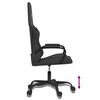 vidaXL Chaise de jeu Noir Similicuir