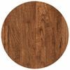 vidaXL Plateau de table &Oslash; 40 x 2,5 cm Rond Bois de ch&ecirc;ne massif