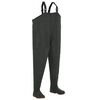 vidaXL Pantalon &eacute;chassier avec bottes Vert Pointure 39