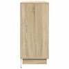 vidaXL Buffet LED Ch&ecirc;ne Sonoma 71 x 34,5 x 75 cm Bois d'ing&eacute;nierie