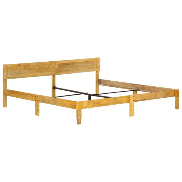 vidaXL Cadre de lit sans matelas bois de manguier massif 200 cm