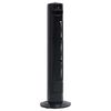 vidaXL Ventilateur tour Φ24x80 cm Noir