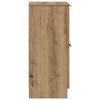 vidaXL Buffets 2 pcs chêne artisanal 30x30x70 cm bois d'ingénierie