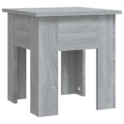 vidaXL Table basse Sonoma gris 40x40x42 cm Aggloméré