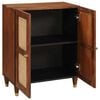 vidaXL Buffet Marron 60 x 33 x 75 cm Bois de mangue massif