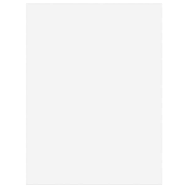 vidaXL Toiles &agrave; peindre 12 pcs blanc tissu et bois massif pin