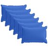 vidaXL Housse de coussin 6 pc HOUTEN Bleu royal 30 x 50 cm Polyester