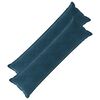 vidaXL Coussin avec oreiller HOUTEN 2 pc Bleu Fl&oslash;jl