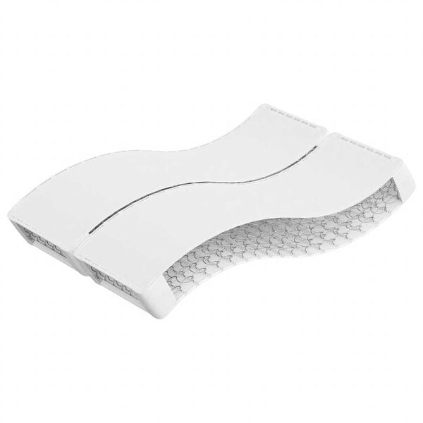 vidaXL Matelas &agrave; ressorts bonnell moyen 120x200 cm