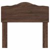vidaXL T&ecirc;te de lit Ch&ecirc;ne brun 80 cm Bois d'ing&eacute;nierie