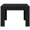 vidaXL Table basse Ch&ecirc;ne noir 50 x 50 x 35 cm Bois d'ing&eacute;nierie