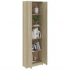 vidaXL Garde-robe de couloir Ch&ecirc;ne sonoma 55x25x189 cm Bois ing&eacute;nierie