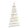 vidaXL Arbre de No&euml;l suspendu 150 cm 80 LED Multicolore