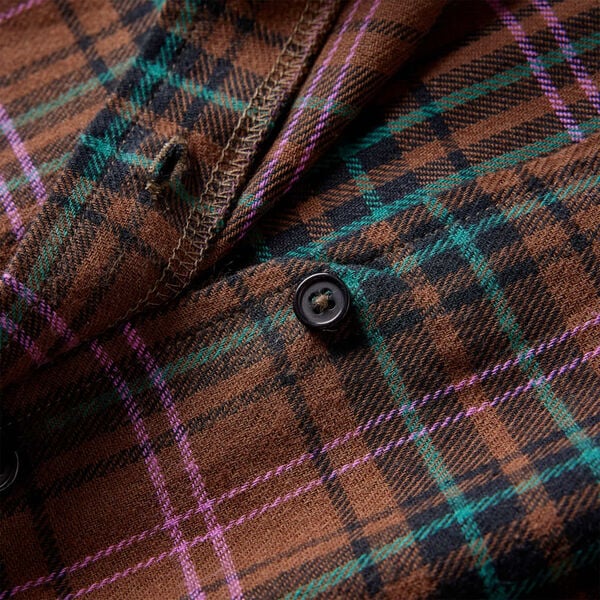 Robe pour enfants à manches longues cognac 116