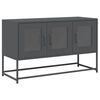 vidaXL Meuble TV anthracite 100,5x39x60,5 cm acier lamin&eacute; &agrave; froid