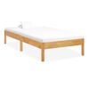 vidaXL Cadre de lit sans matelas bois de ch&ecirc;ne massif 90x200 cm