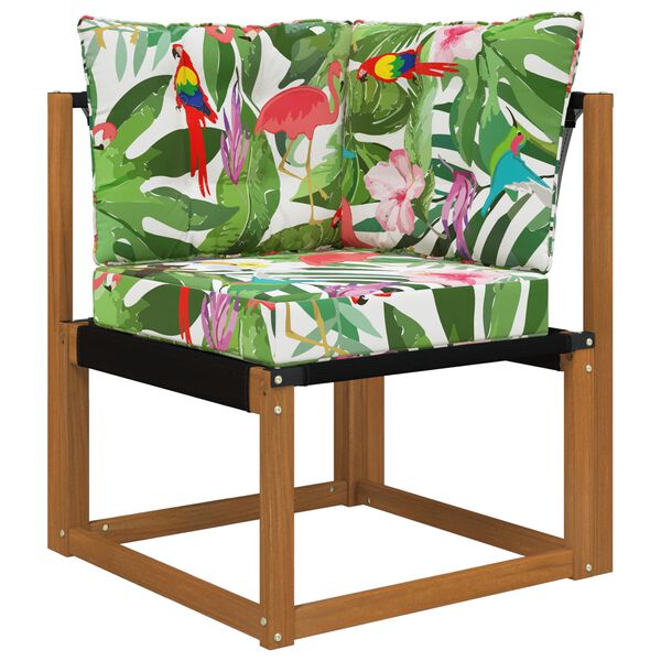 vidaXL Coussin de canap&eacute; d'ext&eacute;rieur 3 pcs color&eacute; Polyester