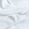 vidaXL Serviettes de plage 6 pcs blanc 60x135 cm tissu 400 GSM