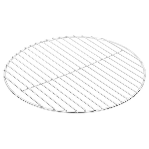vidaXL Grille de barbecue ronde &Oslash;37 cm Acier inoxydable 304