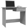 vidaXL Bureau Sonoma gris 100x50x76 cm Bois d'ing&eacute;nierie