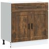 vidaXL Armoire de cuisine Porto ch&ecirc;ne fum&eacute; bois d'ing&eacute;nierie