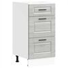 vidaXL Armoire de cuisine Porto sonoma gris bois d'ing&eacute;nierie