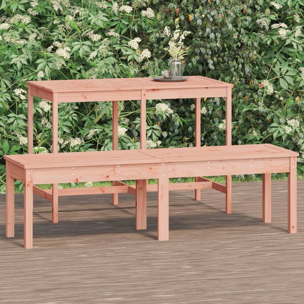vidaXL Banc de jardin &agrave; 2 places 159,5x44x45 cm bois massif de douglas