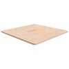vidaXL Dessus de table carr&eacute; 70x70x1,5 cm Bois ch&ecirc;ne massif non trait&eacute;