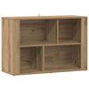 vidaXL Buffet Ch&ecirc;ne artisanal 80 x 30 x 53 cm Bois d'ing&eacute;nierie