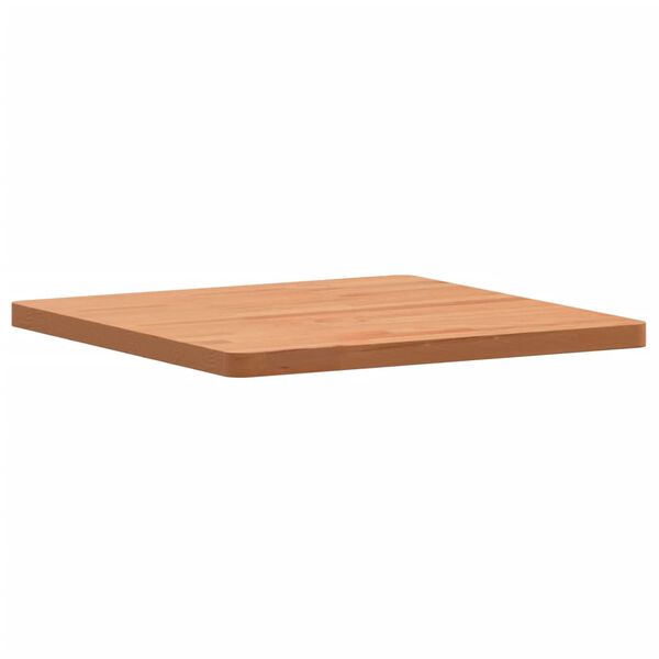 vidaXL Dessus de table 50x50x2,5 cm carr&eacute; bois massif de h&ecirc;tre