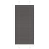 vidaXL Store pliss&eacute; noir 55x100 cm largeur du tissu 54,4 cm polyester