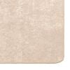 vidaXL Tapis Imprim&eacute; Cr&egrave;me 100 x 50 cm Polyester et PVC
