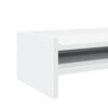 vidaXL Support de moniteur blanc 42x24x16 cm bois d'ing&eacute;nierie