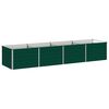 vidaXL Jardin sur&eacute;lev&eacute; Vert 320 x 80 x 55 cm acier lamin&eacute; &agrave; froid