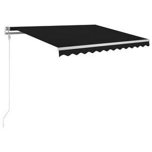 vidaXL Auvent r&eacute;tractable automatique 300x250 cm Anthracite