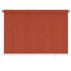 vidaXL Store roulant d'ext&eacute;rieur 220x140 cm Terre cuite PEHD