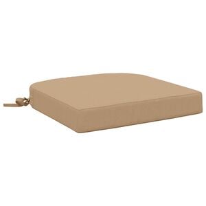 vidaXL Coussin de si&egrave;ge en 1 pi&egrave;ce SOEST 100 % polyester Sable