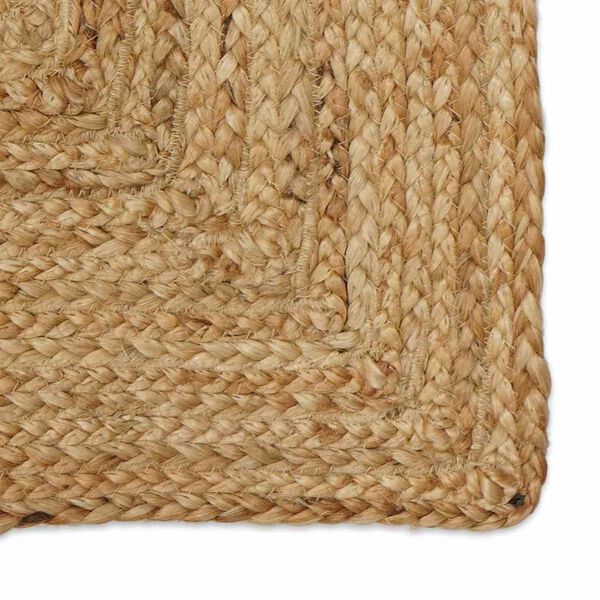vidaXL Tapis de zone Beige 80 x 400 cm Jute