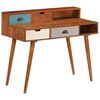 vidaXL Bureau 110x50x90 cm Bois d'acacia solide