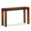 vidaXL Table console Bois massif 120x35x75 cm
