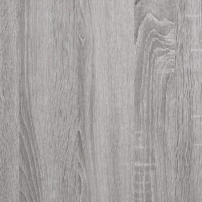 vidaXL Commode sonoma gris 69,5 x 34 x 90 cm bois d'ingénierie