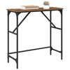 vidaXL Table console Bois ancien 75 x 32 x 75 cm Bois d'ing&eacute;nierie