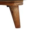 vidaXL Meuble TV Bois de manguier massif 140 x 30 x 45 cm