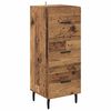 vidaXL Haut Armoire Bois Ancien 34,5 x 34 x 180 cm Bois d'ing&eacute;nierie