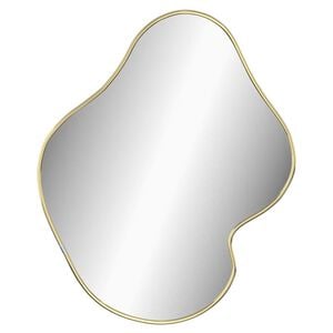 vidaXL Miroir mural Dor&eacute; 60x50 cm