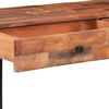 vidaXL Table console 110x30x76 cm bois de récupération massif
