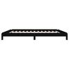 vidaXL Lit empilable sans matelas noir 80x200 cm bois massif de pin