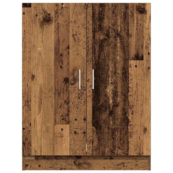 vidaXL Meuble pour machine à laver vieux bois 70,5x71,5x91,5 cm