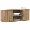 vidaXL Meuble TV ch&ecirc;ne artisanal 100 x 35 x 40 cm Bois d'ing&eacute;nierie